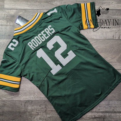 NFL Team Apparel Green Bay Packers Aaron Rodgers #12 Women's NWT Size XL