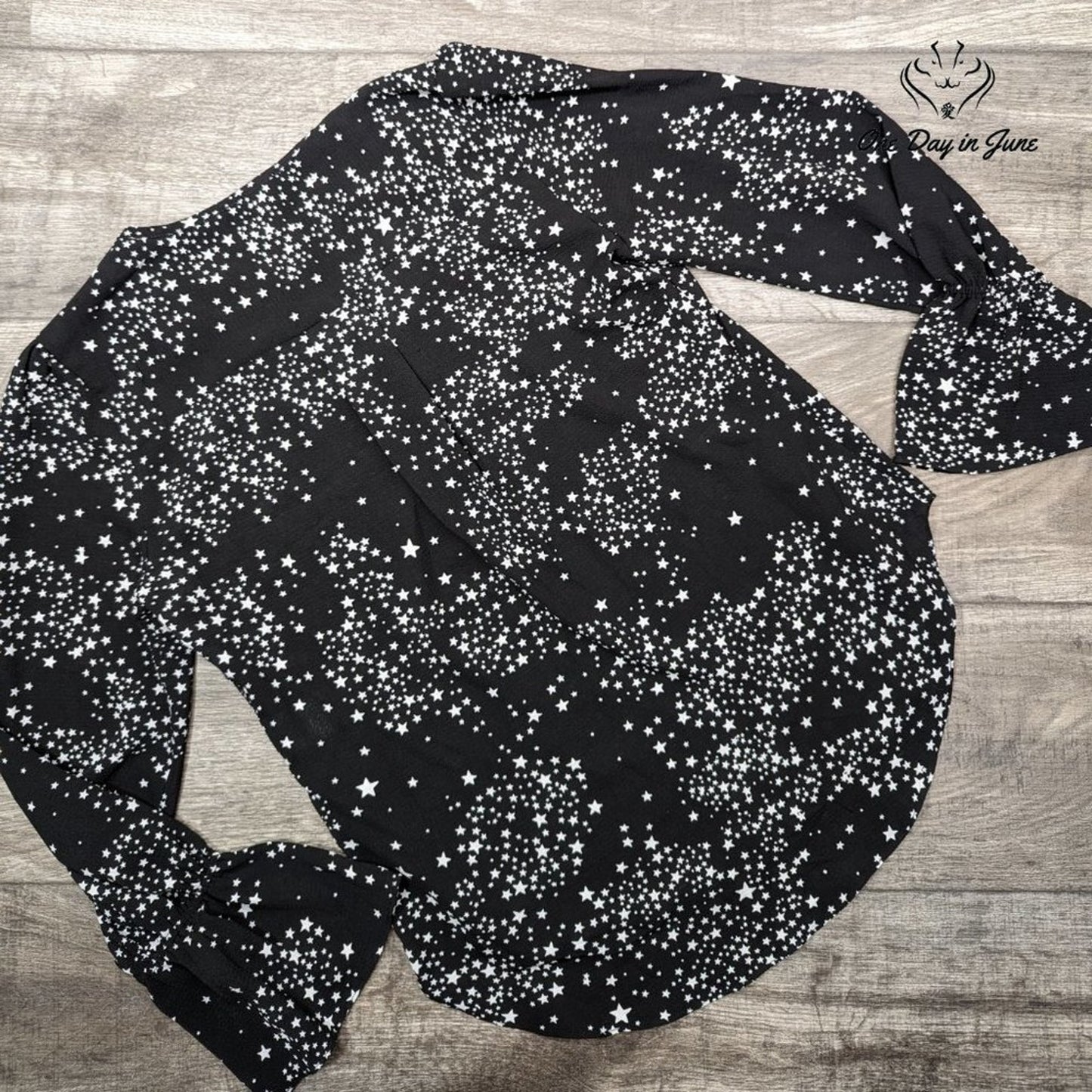 Libby Edelman Long Sleeve Blouse Size S