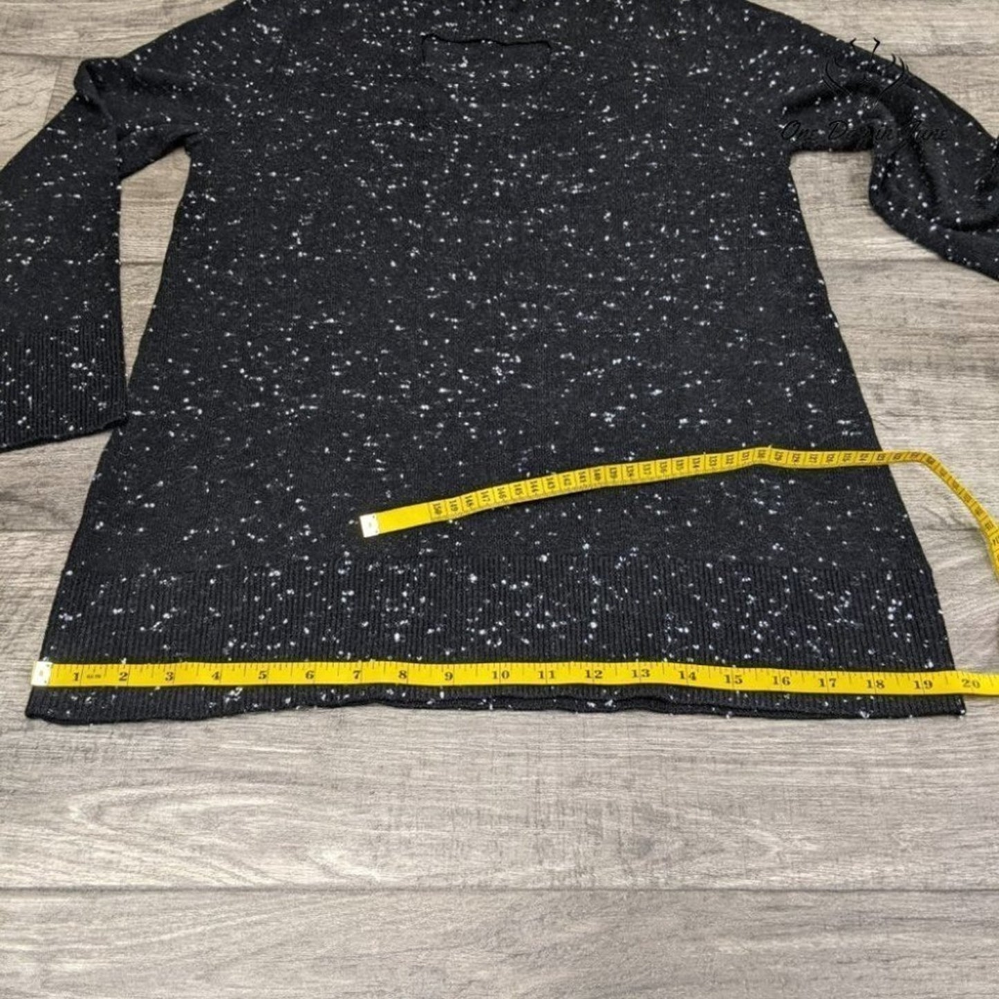 Loft Petites Speckled Lightweight Keyhole Sweater Size XXS