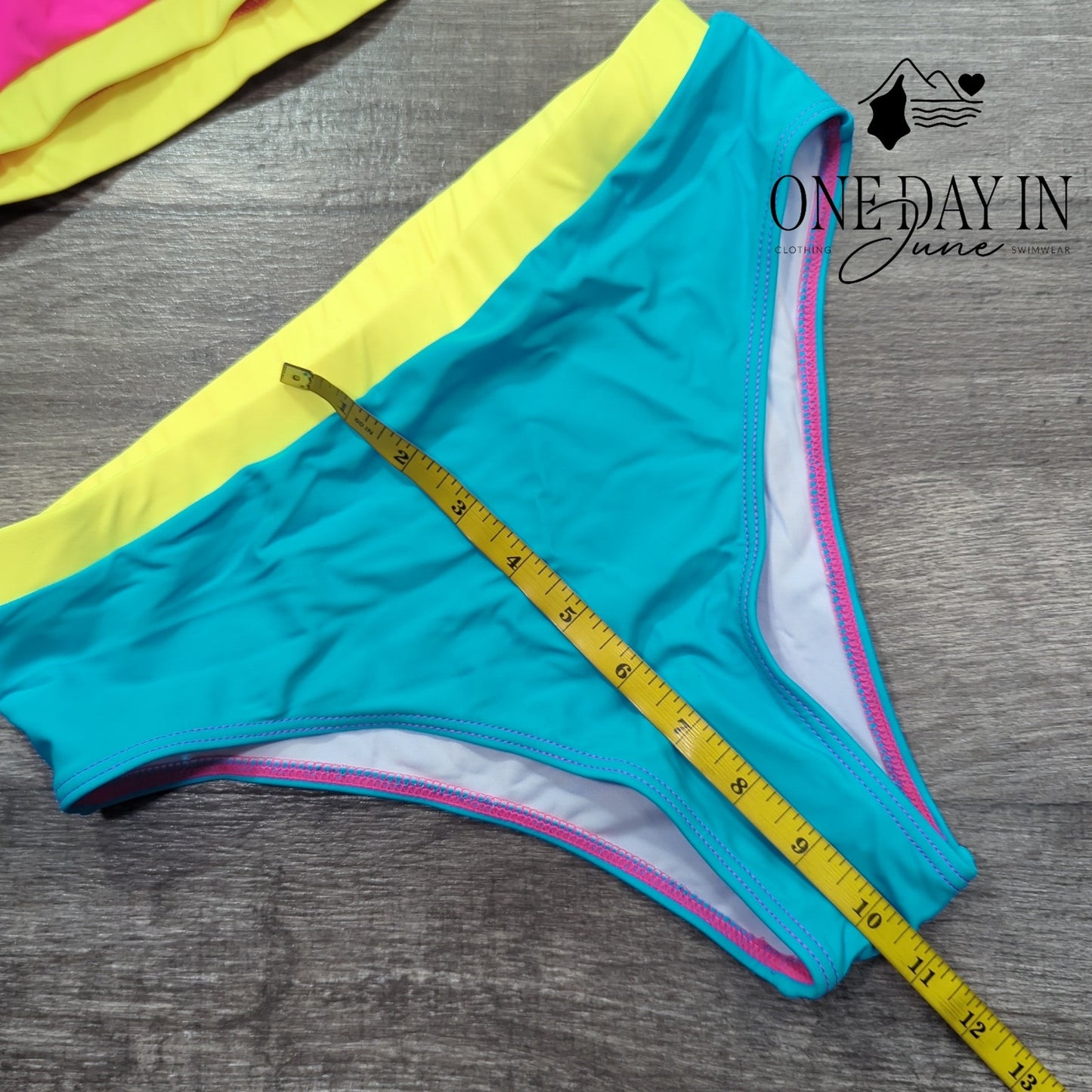 Aleumdr Crop Bikini Swimsuit Size M