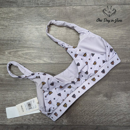 RVCA Foulard Bralette Bikini Top Size S