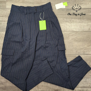 Sam Edelman Ella Pinstriped Pants Size 6
