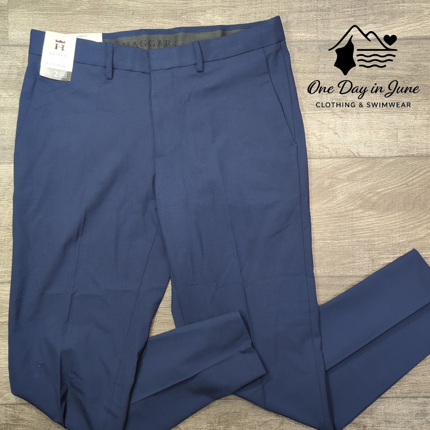 Haggar Slim Fit Tapered Leg Pants Size 33X30