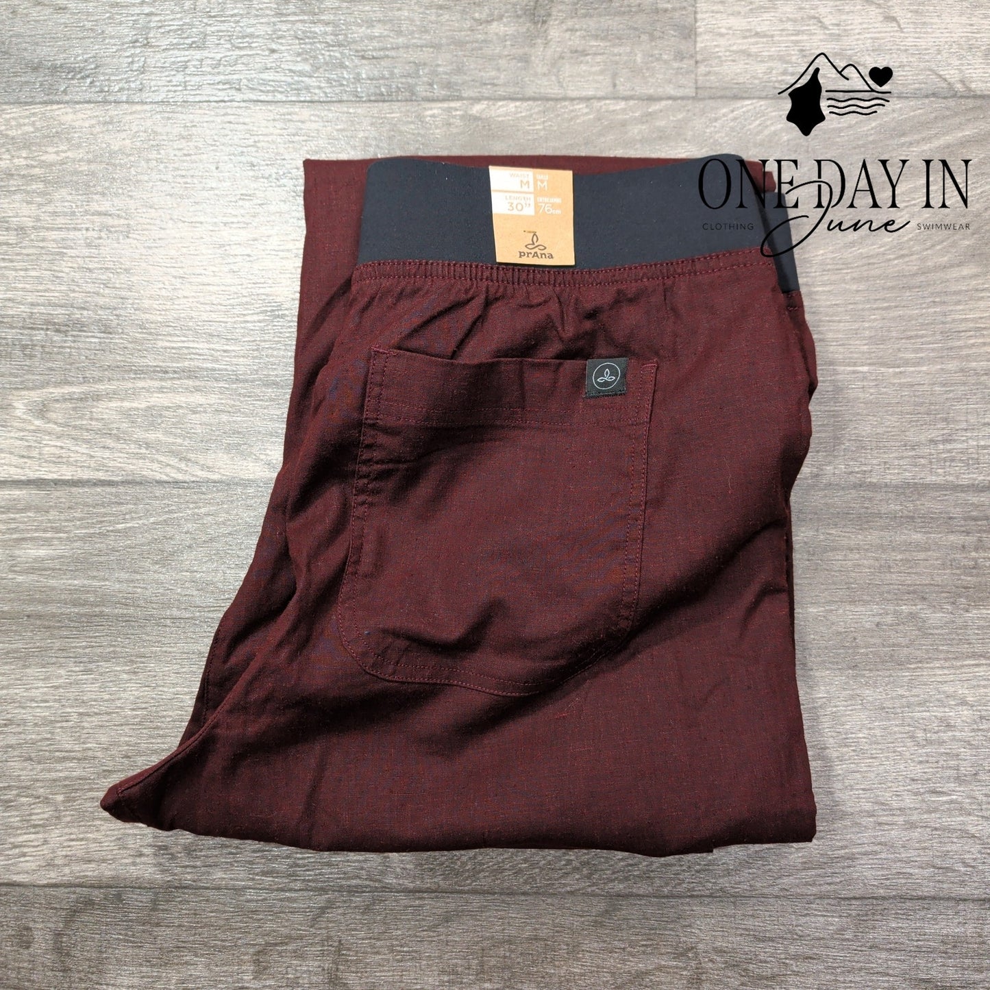 PrAna Drawstring Hemp Pants Size M