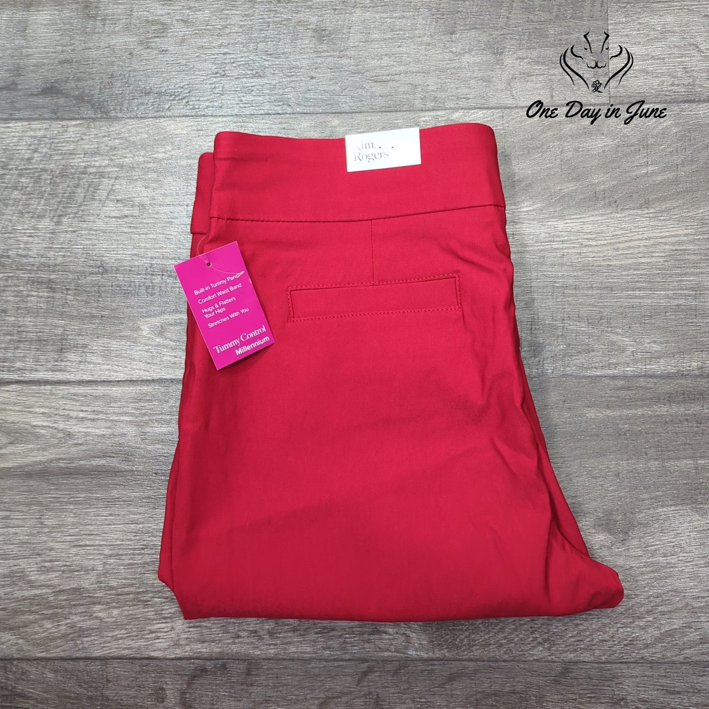 Kim Rogers Petite Millennium Straight Leg Pants Size 14PS