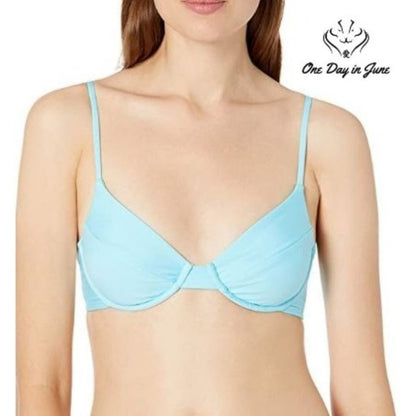 Vicious Young Babes Ocean Eyes Under Wire Bikini Top Size L