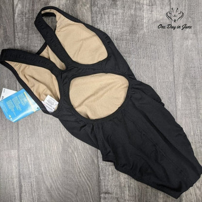 Speedo Solid Endurance One PieceBust 33, Waist 25, Hip 35.5 Size 28