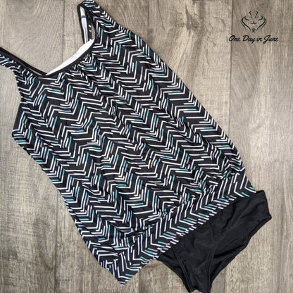 Bikinx Geo Tankini Swimsuit Size S