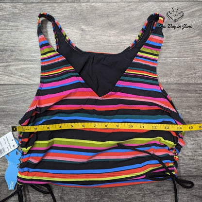 Skinny Dippers Dubbly Bubbly Bikini Top Size L