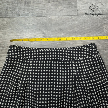 The Limited Polka Dot Lined Mini Skirt Size 2