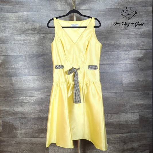 Chetta B A Line Silk Dress Size 12