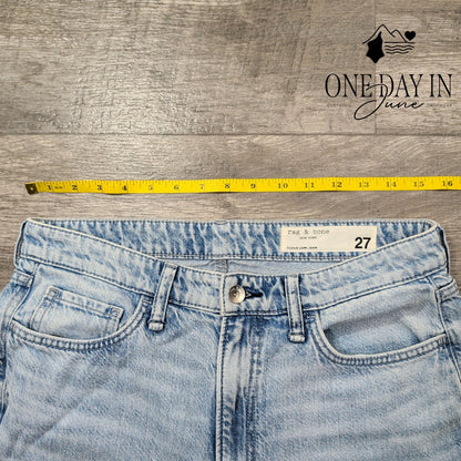 Rag & Bone The Cloud Lori Jeans Light Wash Wide Leg NWT $278 Size 4 (27)