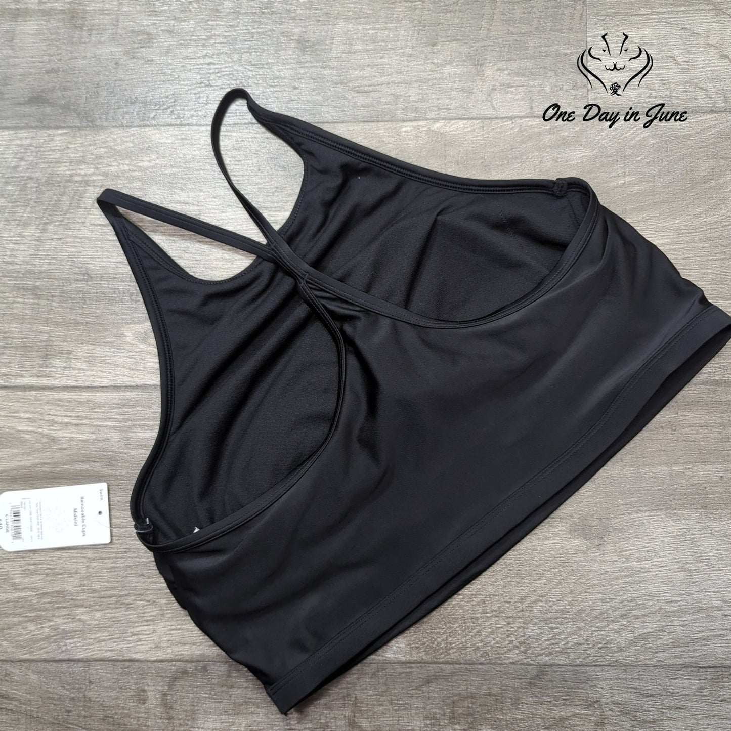 Xersion Removable Cup Midkini Bikini Top Size XL