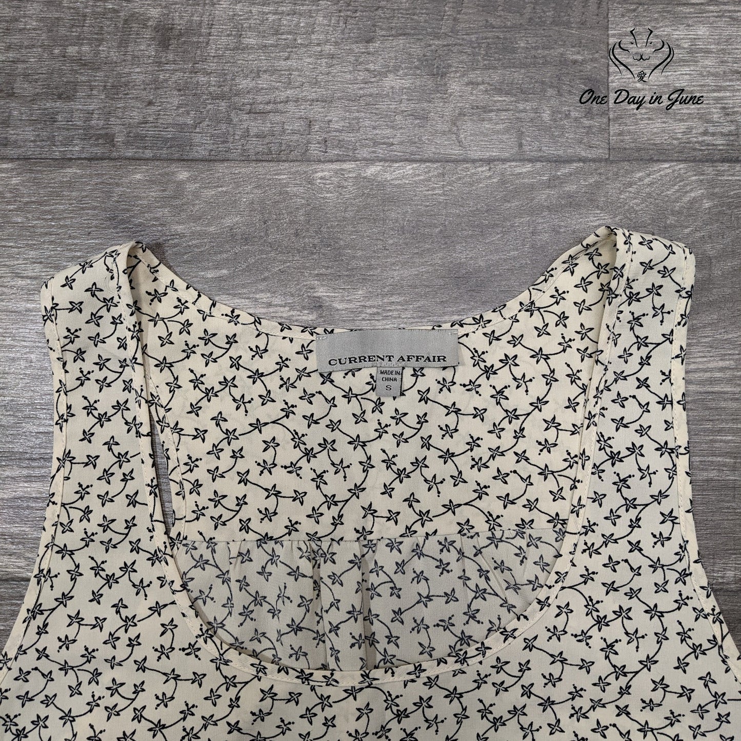 Current Affair Floral Tank Top Size S