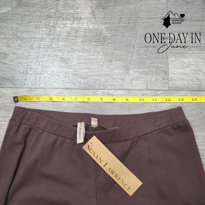 Susan Lawrence Pull On Casual Pants Size M