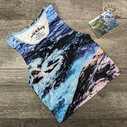 Wild Thing Workout/Yoga Crop Tank Top Size M