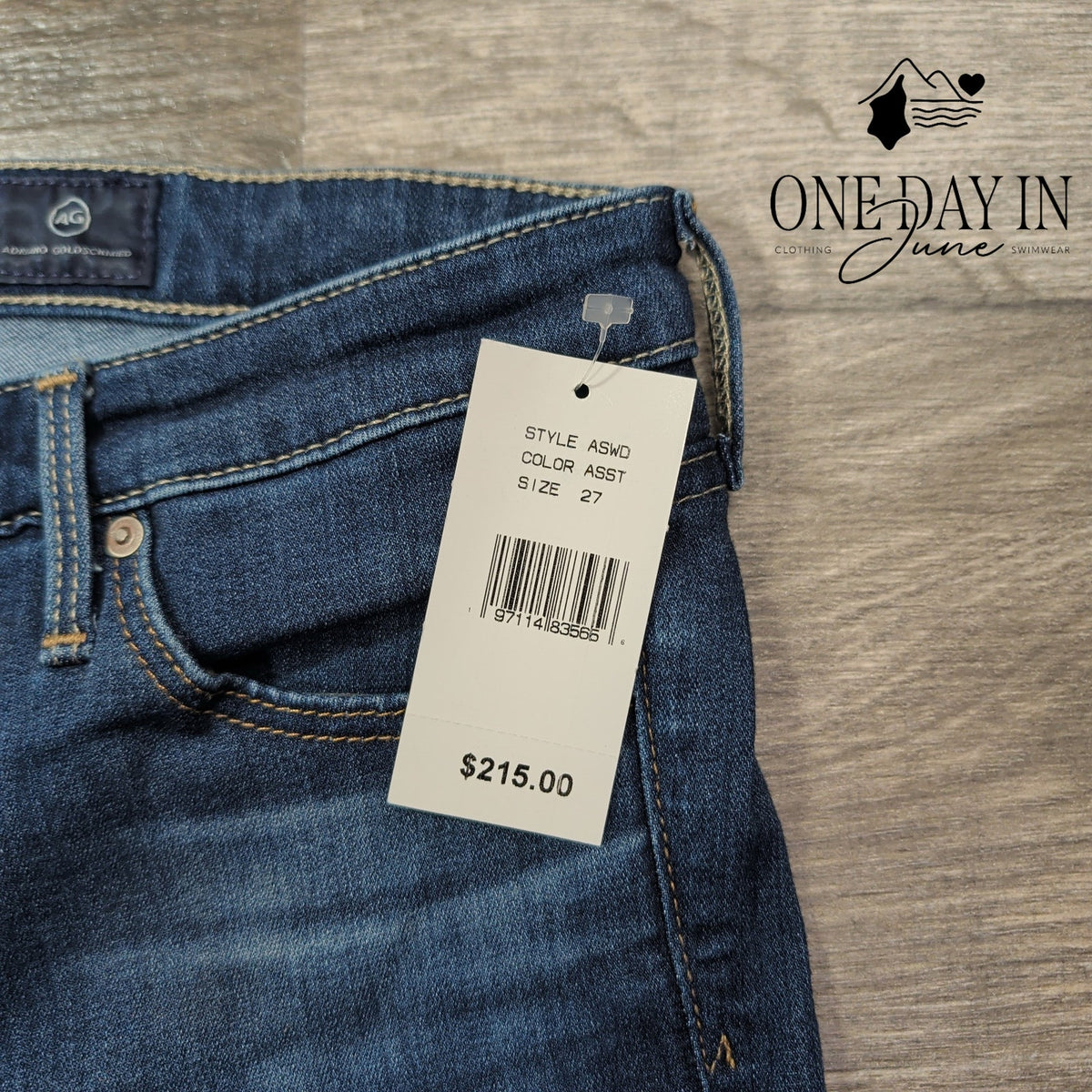 AG Adriano Goldschmied The Legging Ankle Super Skinny Jeans Raw Hem NWT Size 4