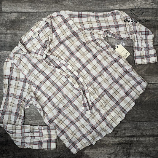 St. John's Bay Button Down Flannel Shirt Size XL