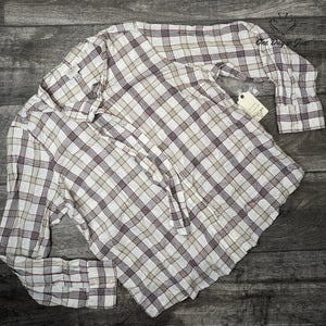 St. John's Bay Button Down Flannel Shirt Size XL