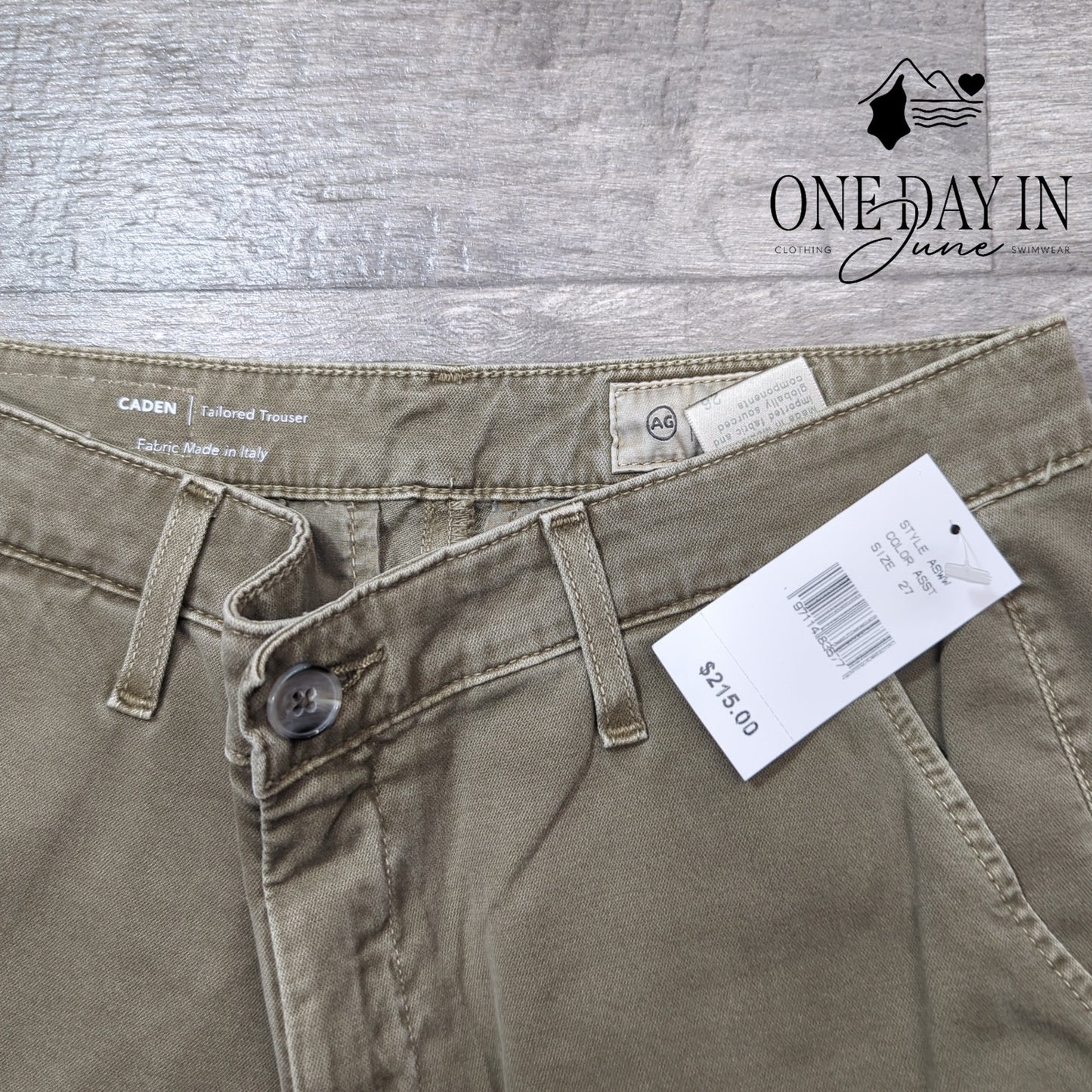 Adriano Goldschmied The Caden Tailored Trouser Pants Size 27 (4)