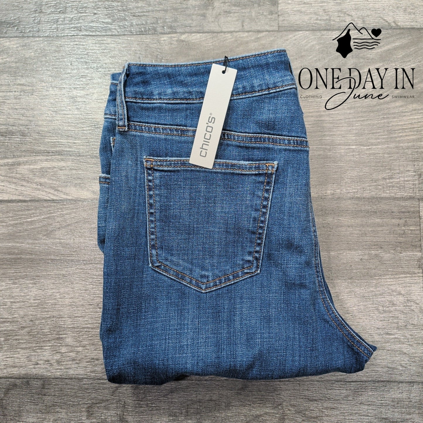Chico's So Slimming Girlfriend Jeans Size Chico's 1 (8)
