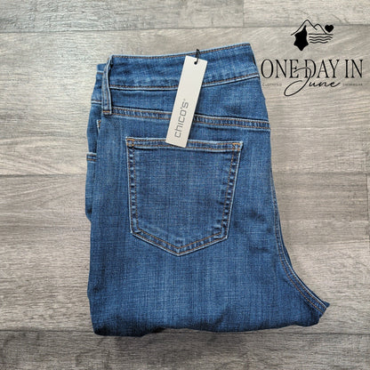 Chico's So Slimming Girlfriend Jeans Size Chico's 1 (8)