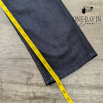 7 For All Mankind The Modern Straight Leg Jeans Dark Wash NWT Size 8 (29)