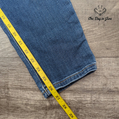 Lucky Brand Mid Rise Skinny Jeans Blue Denim NWT Size 8