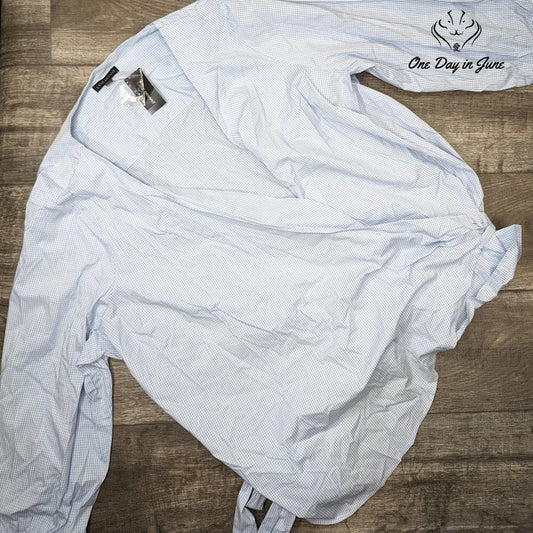 Lane Bryant Wrap Around Tie Long Sleeve Top Size 28