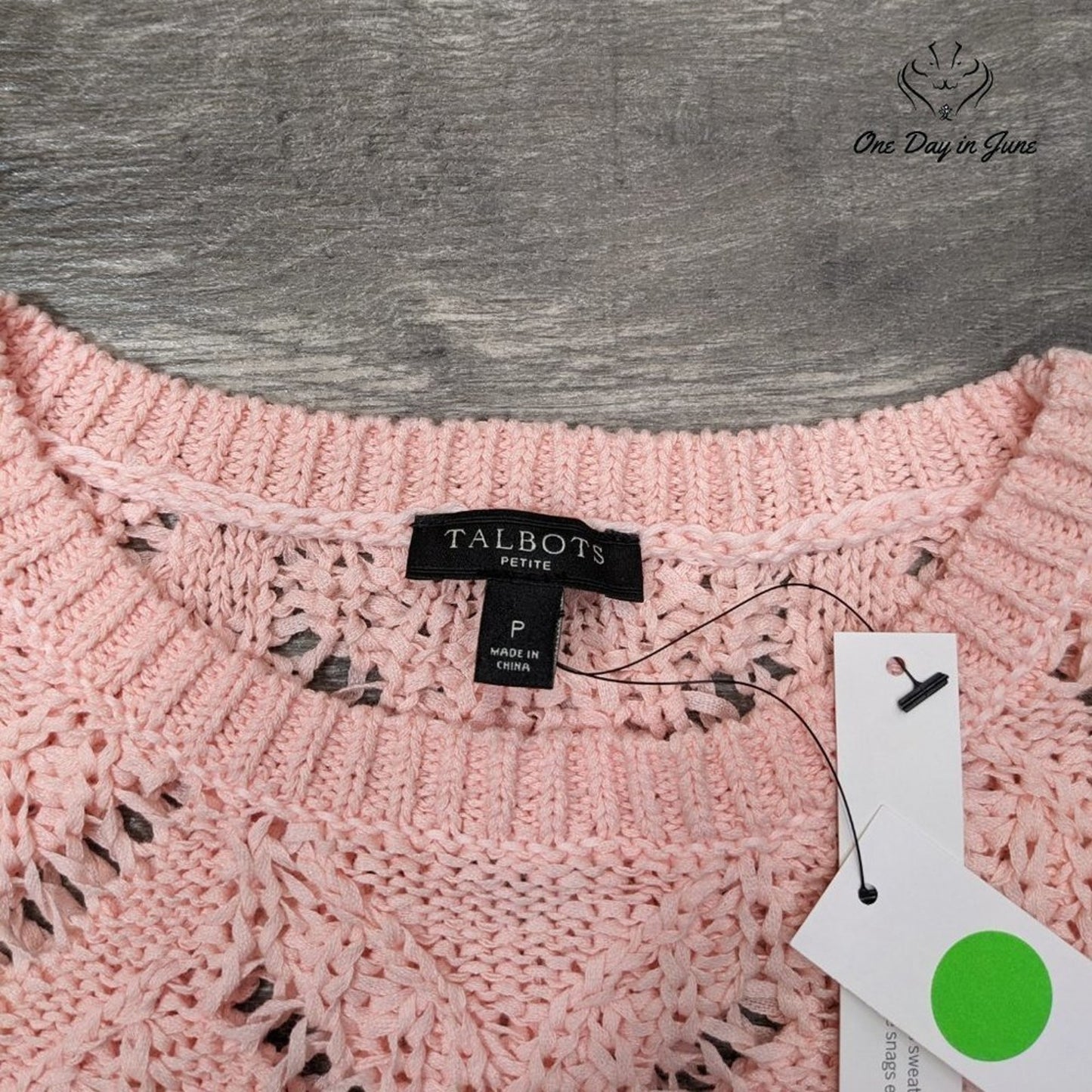 Talbots Petite Knit Sweater Size P