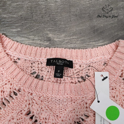 Talbots Petite Knit Sweater Size P