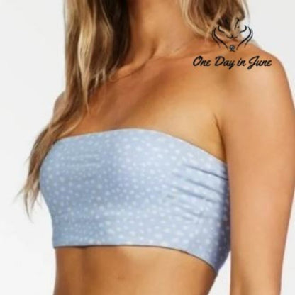 Billabong Tropic Jungle Sunny Reversible Bikini Top Size M