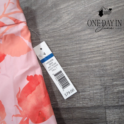 The Limited Floral Layered Midi Skirt Size 4