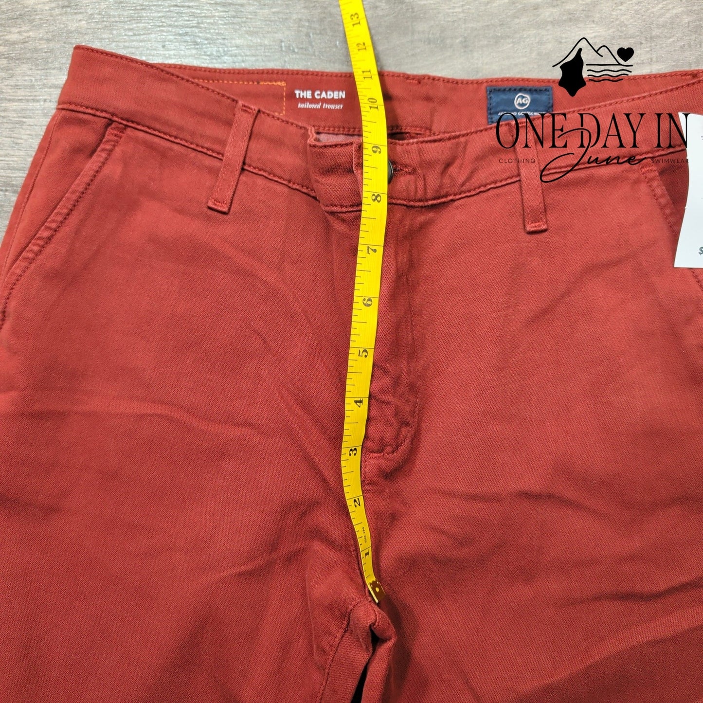 AG Adriano Goldschmied The Caden Tailored Trouser Jeans Size 4 (27)
