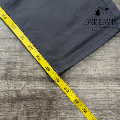 Banana Republic 5 Pocket Straight Leg Pants Gray Ebony NWT Size 34X30