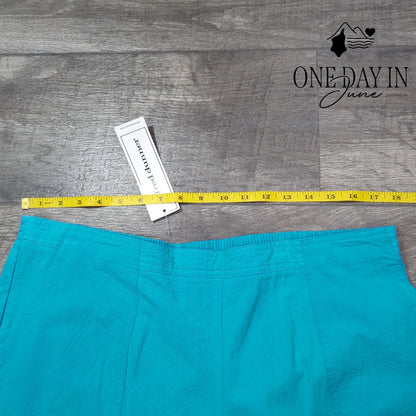 Alfred Dunner Pull On Straight Leg Pants Size 18