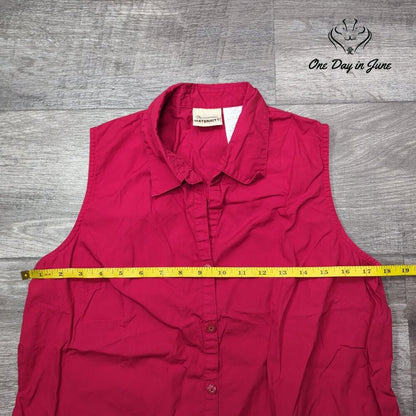 Announcements Maternity Button Front Top Size S
