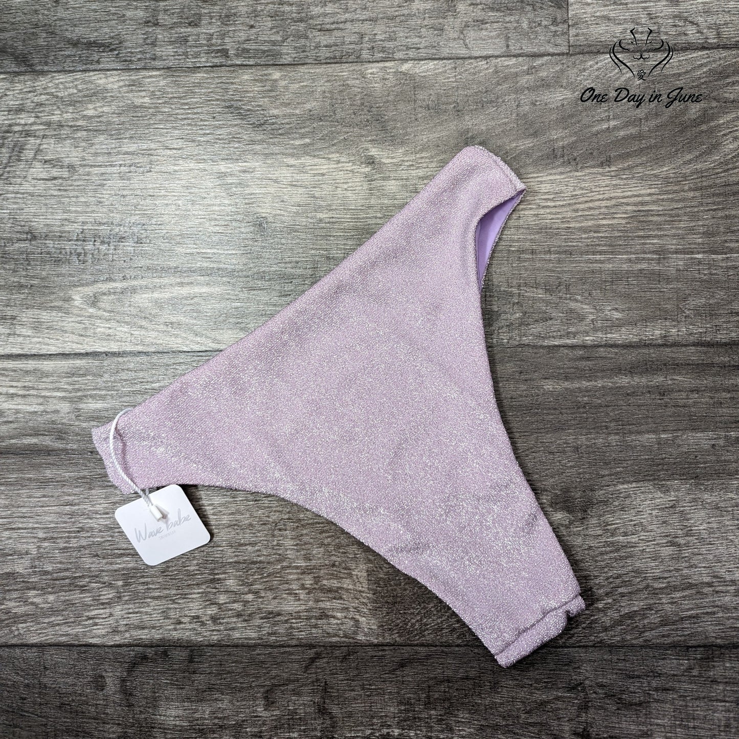 Wave Babe Sparkle Bikini Bottom Size L