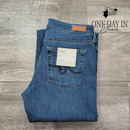AG Adriano Goldschmied The Angel Bootcut Jeans AG-ed NWT $225 Size 10 (30)