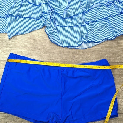 LALAGEN Racerback Tankini Swimdress Size XL