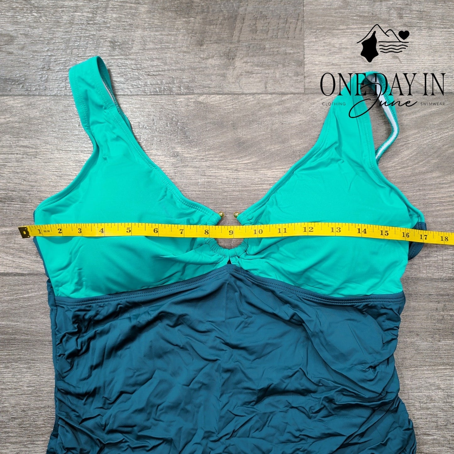 B2Prity Ring Front One Piece Swimsuit Size XL