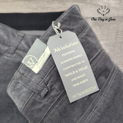 Wit & Wisdom Plus Size Ab Solutions Straight Leg Corduroy Pants Size 22W
