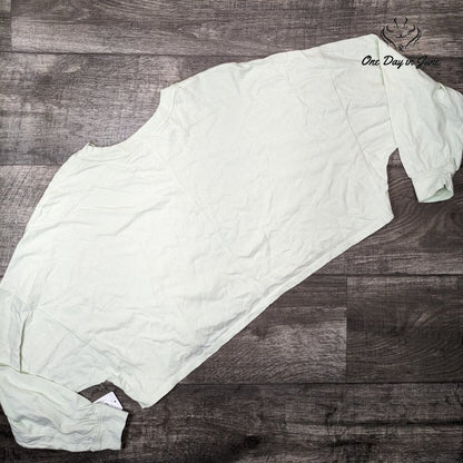 Flirtitude Cropped Long Sleeve Top Size XS