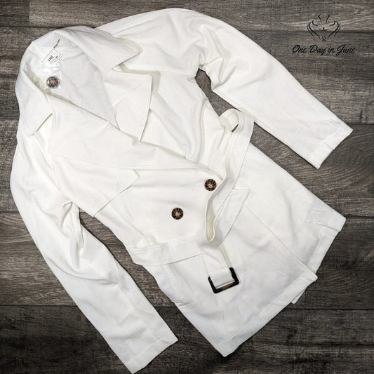 HAVE Long Sleeve Belted Jacket Size S
