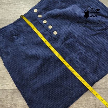 Hurley Corduroy Mini Skirt Size M