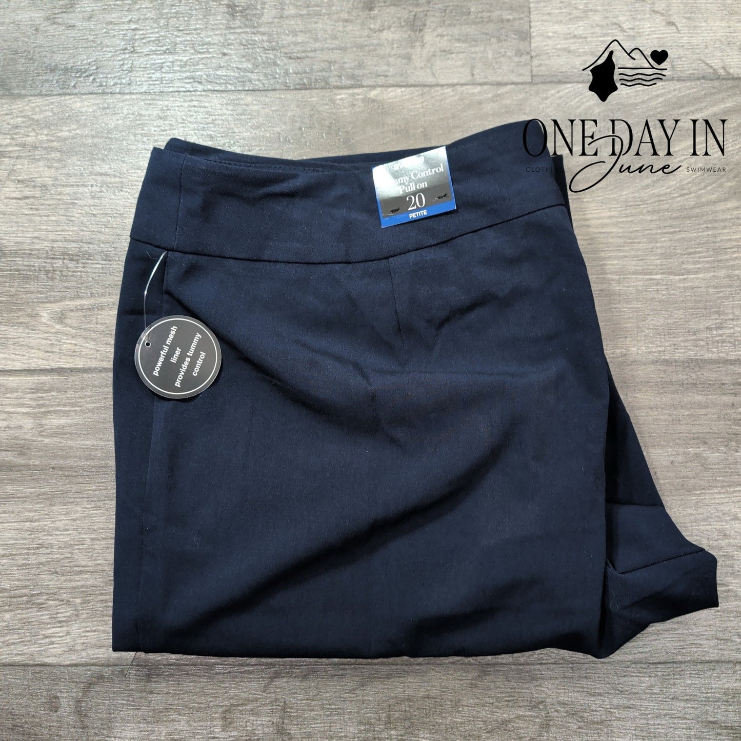 Avenue Petite Tummy Control Pull On Pants Size 20P
