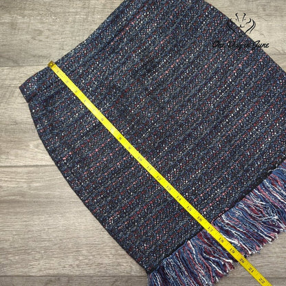For the Republic Frayed Edge Mini Skirt Size 4