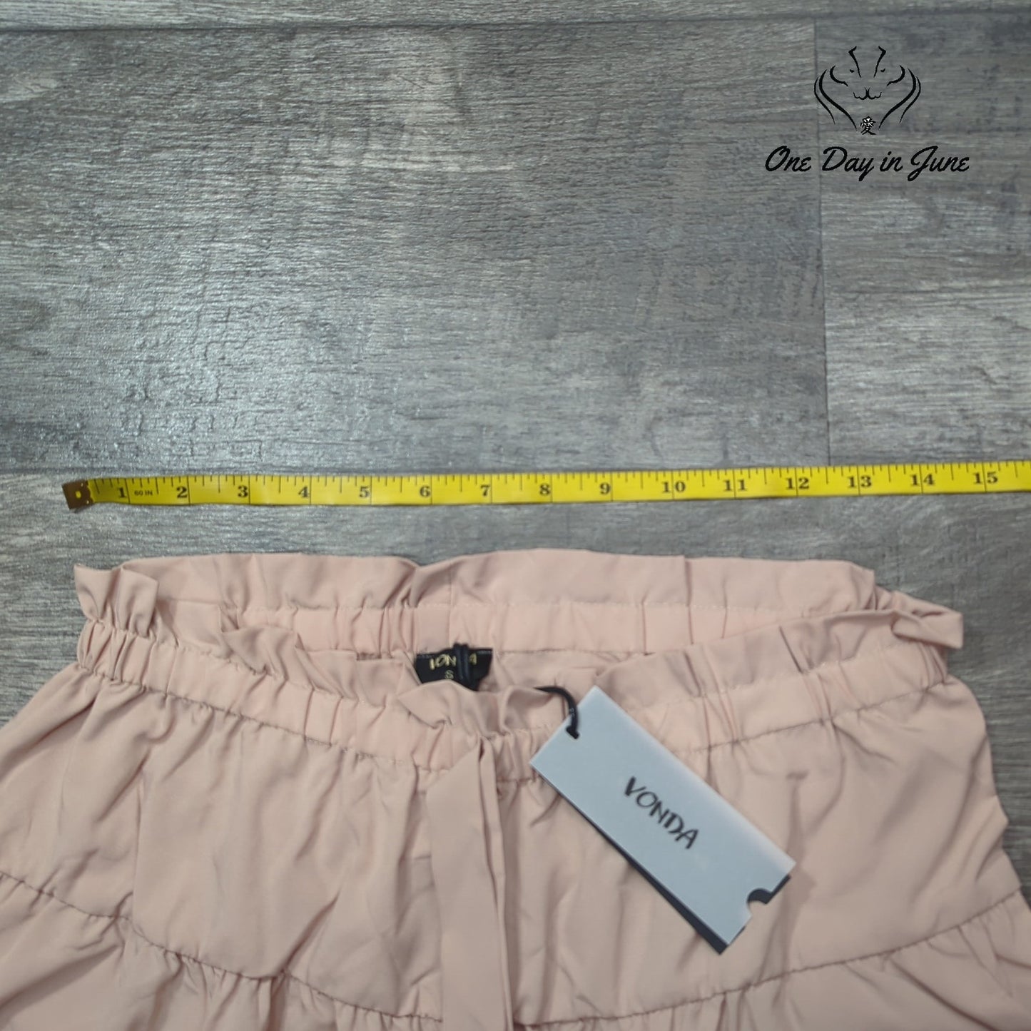 Vonda Comfort Waist Wide Leg Pants Size S