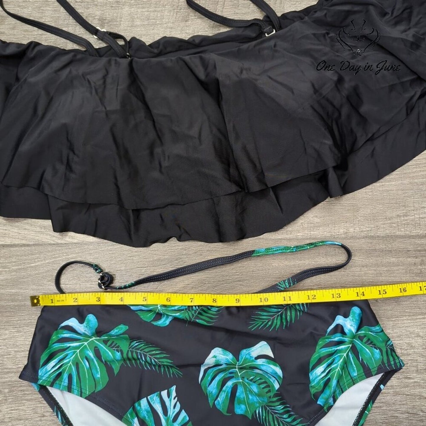 Tempt Me Off Shoulder Bikini Swimsuit Size L