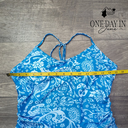 Aimage Ring Back One Piece Swimsuit Size M